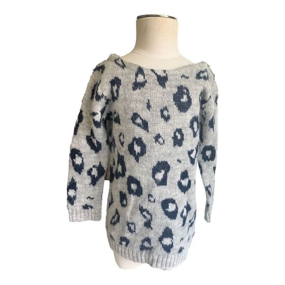 Toddler Girls Carters Animal Print Leopard Sweater - Sz 2T - Picture 1 of 1
